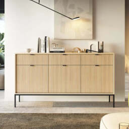 Nova Large Sideboard Cabinet 154cm - Oak Vincenza 154cm