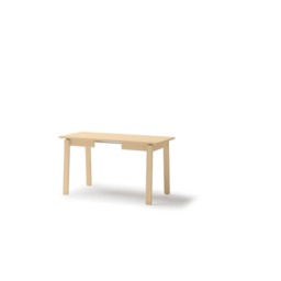 Plot PT-02 Extendable Dining Table 104cm - Light Oak 104cm - thumbnail 8
