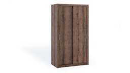 Bono Sliding Door Wardrobe 120cm - White Matt 120cm - thumbnail 6