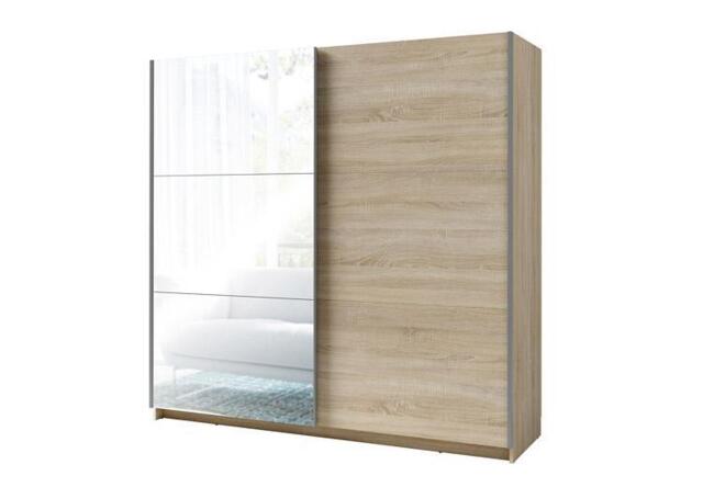 Arsala III Sliding Door Wardrobe 201cm - Oak Sonoma 201cm - image 1