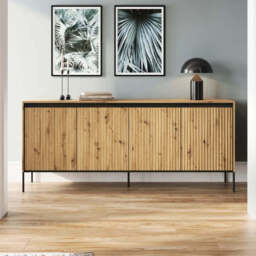 Trend TR-04 Sideboard Cabinet 193cm - Oak Artisan 193cm - thumbnail 1