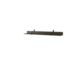 Piemonte PE-04 Wall Shelf 155cm - Portland Ash 155cm