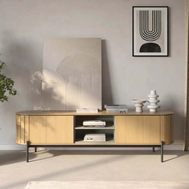 Rotto RT-06 TV Cabinet 200cm - Oak Vincenza 200cm - image 1