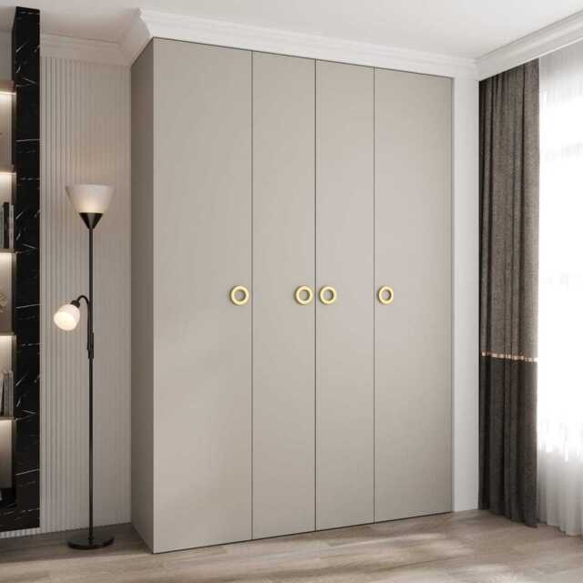Como I Hinged Door Wardrobe 170cm - Cashmere 170cm - image 1