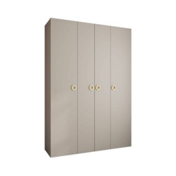 Como I Hinged Door Wardrobe 170cm - Cashmere 170cm - thumbnail 2
