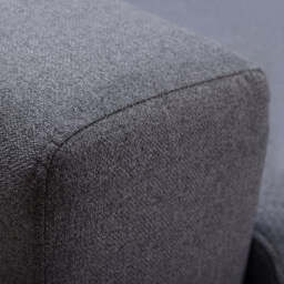 Corner Sofa Bed Avra - Brown 252cm Right - thumbnail 4