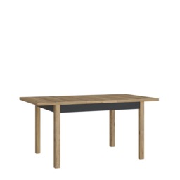 Joakimis Extending Dining Table 120cm - Oak Mauvella 120cm - thumbnail 4