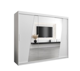 Rhomb Sliding Door Wardrobe 250cm - Oak Artisan 250cm - thumbnail 6