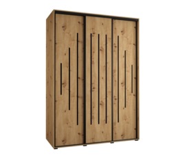 Cannes XII Sliding Door Wardrobe 180cm - White 180cm - thumbnail 5
