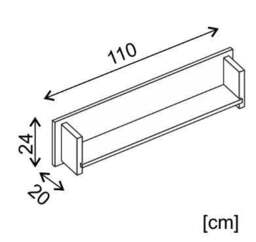 "Roma A Entertainment Unit For TVs Up To 49"" - Elm 300cm" - thumbnail 5
