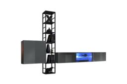 "Switch Metal VI Entertainment Unit For TVs Up To 75"" - 270cm Graphite" - thumbnail 4