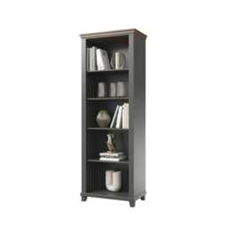 Evora Tall Bookcase 71cm - Green 71cm - thumbnail 3