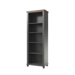 Evora Tall Bookcase 71cm - Green 71cm - thumbnail 1