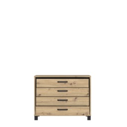 Trondheim Chest Of Drawers 105cm - Oak Artisan 105cm - thumbnail 5