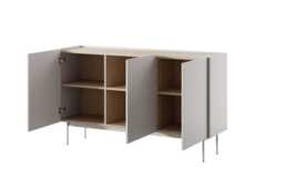 Frisk Sideboard Cabinet 144cm - Red 144cm - thumbnail 8
