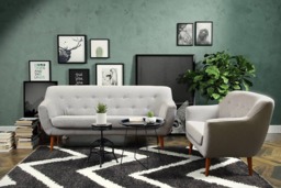 Luxemburg II Sofa - 145cm 84cm - thumbnail 2