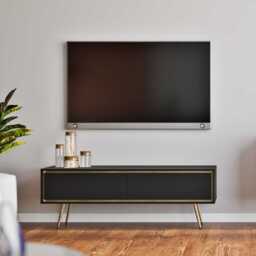 Tori TR-02 TV Cabinet 150cm - Black 150cm - thumbnail 5