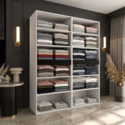 Salsa Hinged Door Wardrobe 160cm - Cashmere 160cm - thumbnail 8