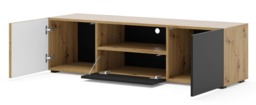 Auris TV Cabinet 150cm - Oak Artisan 150cm - thumbnail 2
