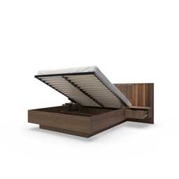 Amaro Bedside Tables 50cm [Set Of Two] - Oak Dunin 50cm - thumbnail 8