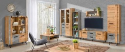 Lofter LO11 Bookcase 35cm - Oak Wotan 35cm - thumbnail 2