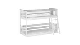 Wooden Bunk Bed Kevin - Grey Foam/Bonnell Mattresses - thumbnail 6