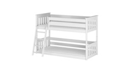 Wooden Bunk Bed Kevin - Grey Foam/Bonnell Mattresses - thumbnail 7