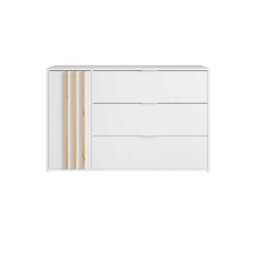 Florencja Chest Of Drawers 125cm - White 125cm - thumbnail 3