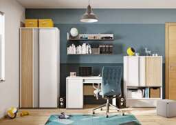 Imola IM-12 Wall Hung Shelf 40cm - White Matt 40cm - thumbnail 3