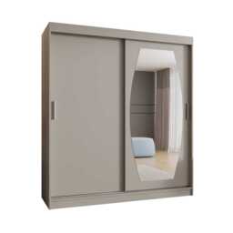 Rossa Sliding Door Wardrobe 180cm - Cashmere 180cm - thumbnail 2