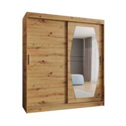 Rossa Sliding Door Wardrobe 180cm - Cashmere 180cm - thumbnail 7