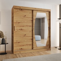 Rossa Sliding Door Wardrobe 180cm - Cashmere 180cm - thumbnail 6