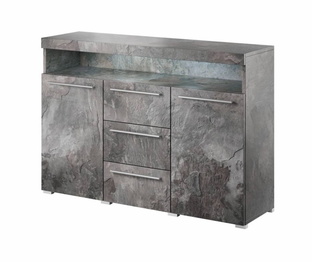 India 26 Sideboard Cabinet 132cm - Schiefer 132cm - image 1
