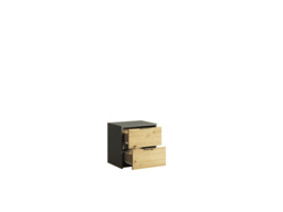 Rimini 23 Bedside Table 44cm [Set Of Two] - Graphite 44cm - thumbnail 3