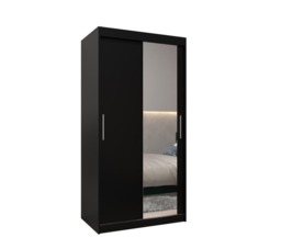 Tokyo II Sliding Door Wardrobe 100cm - Oak Artisan 100cm - thumbnail 3