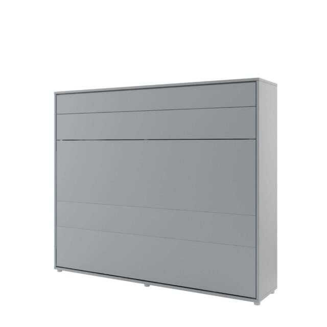 BC-14 Horizontal Wall Bed Concept 160cm - Grey Matt 160 x 200cm - image 1