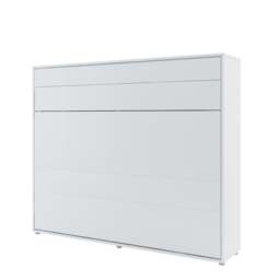 BC-14 Horizontal Wall Bed Concept 160cm - Grey Matt 160 x 200cm - thumbnail 2
