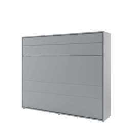 BC-14 Horizontal Wall Bed Concept 160cm - Grey Matt 160 x 200cm - thumbnail 1