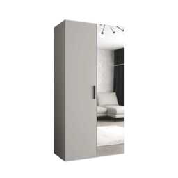 Bari II Hinged Door Wardrobe 100cm - Cashmere 100cm - thumbnail 4