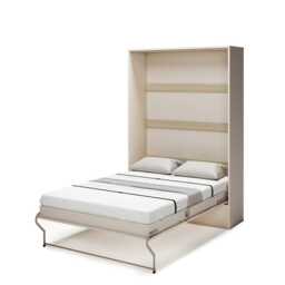 Charlie CH-07 Vertical Wall Bed Concept 140cm - Cashmere 140 x 200cm - thumbnail 2