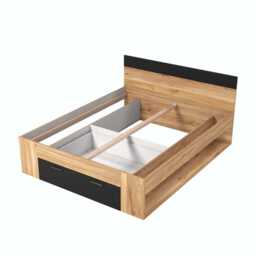 Beta Divan Bed [Oak Mauvella] - Oak Mauvella 160 x 200cm - thumbnail 2