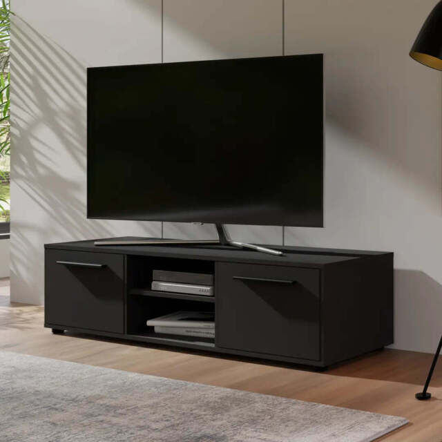 Maxione MX-09 TV Cabinet 150cm - Black 150cm - image 1