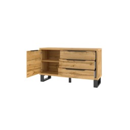 Halle 47 Sideboard Cabinet 144cm - Oak Wotan 144cm - thumbnail 3