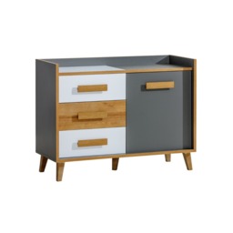 Werso W6 Sideboard Cabinet 120cm - Anthracite 120cm