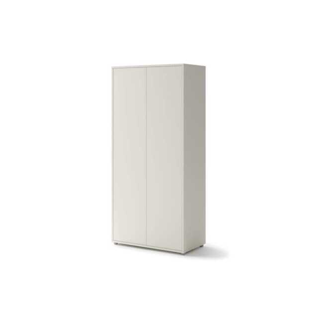 Bed Concept BC-20 Hinged Door Wardrobe 101cm - Cashmere 101cm - image 1