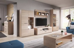 Link Display Sideboard Cabinet 120cm - Oak Sonoma 120cm - thumbnail 2