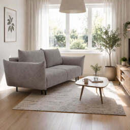 Sofa Bed Adel - 240cm 108cm Graphite 22 - thumbnail 2