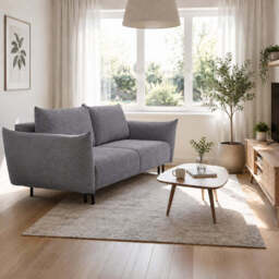 Sofa Bed Adel - 240cm 108cm Graphite 22 - thumbnail 7