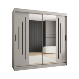 Rubino Y1 Sliding Door Wardrobe 200cm - Cashmere 200cm - thumbnail 8