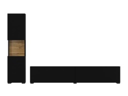 "Ava 09 Entertainment Unit For TVs Up To 75"" - White 220cm" - thumbnail 6